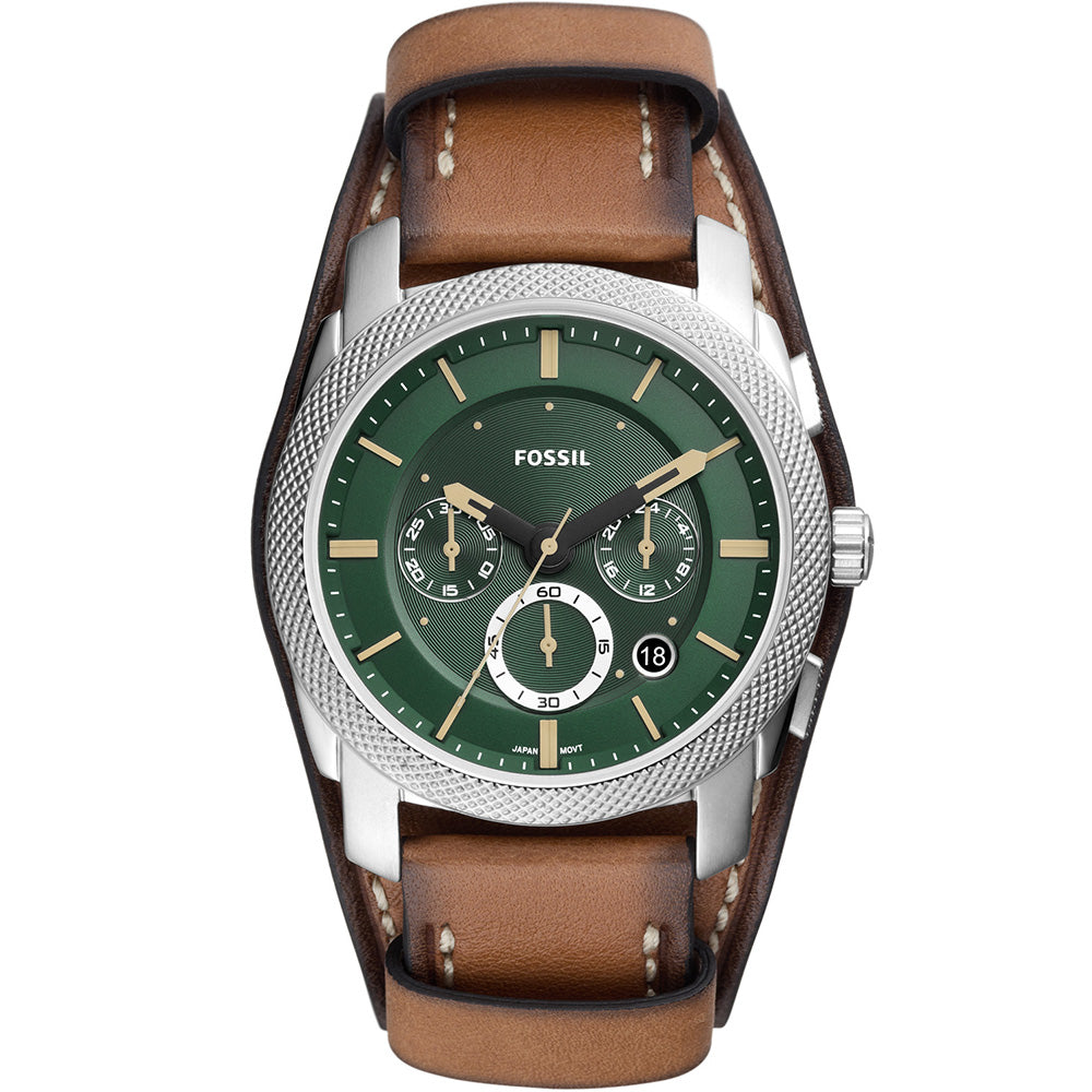 Fossil FS5962 Machine Chronograph Watch for Men - Stylish Analog Quartz Wristwatch with Date Function | Perfect for Business, Casual & Formal Wear