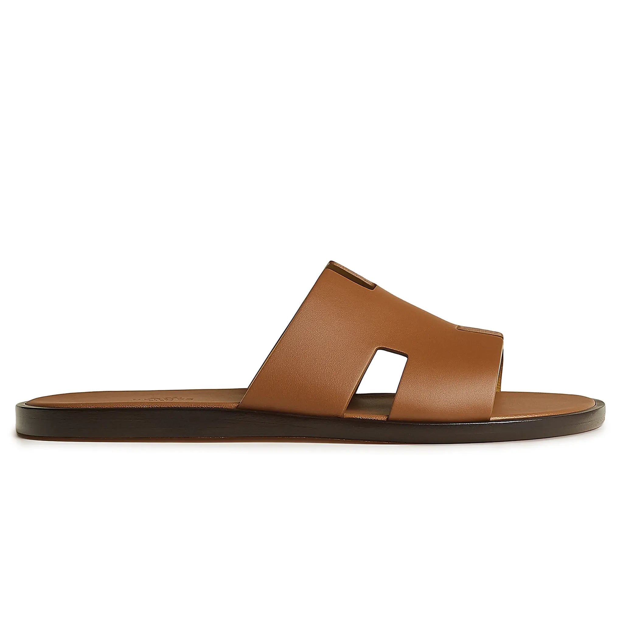 Hermès Paris Izmir Gold Sandal - Luxury Women's Sandals for Summer, Beach & Vacation - Premium Leather Comfort Slides for Casual & Dressy Outfits