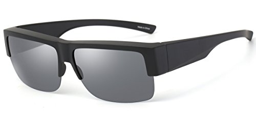 Matte Black Frame/Black Lens|medium Sized | Frame Height: 46mm/1.85inch