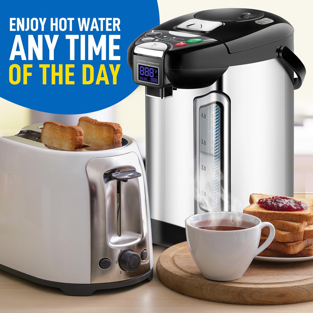Fast Boiling Electric Hot Water Dispenser for Tea, Coffee & Instant Meals - Perfect for Home, Office & Dorm Use