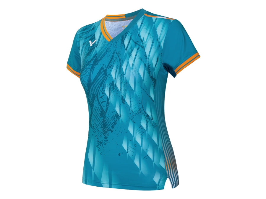 Victor T 46000 Women's Badminton Shirt - Breathable Quick-Dry Sports Top for Badminton & Tennis - Perfect for Training & Competition