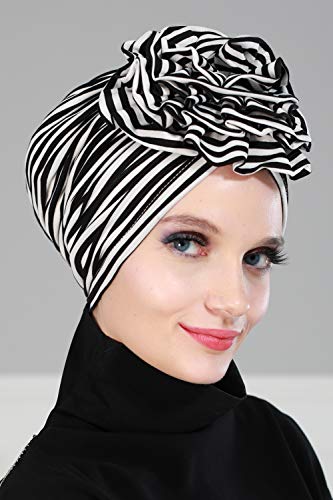 Stylish Cotton Turban Head Wrap for Women - Soft & Breathable Hair Scarf - Perfect for Yoga, Beach, or Everyday Fashion Accessory