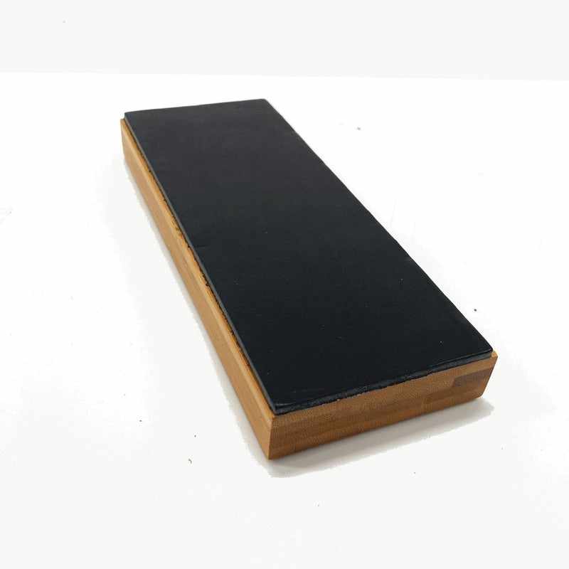 Premium Tokushu Knife Sharpening Strop - High-Quality Black Leather Honing Strop for Razor & Knife Sharpening - Perfect for Barbers, Chefs & Woodworkers