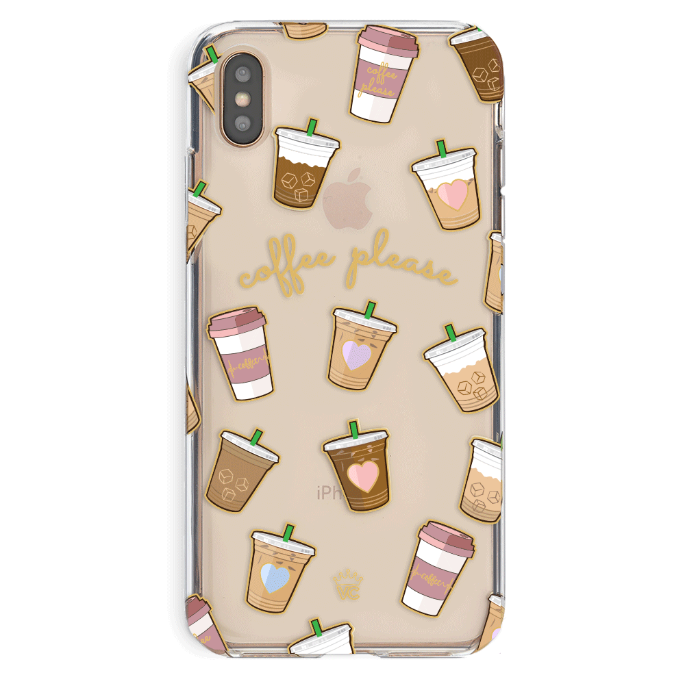 Premium Coffee First iPhone Case - Stylish & Durable Phone Cover for iPhone [Models] - Perfect for Coffee Lovers, Office Use & Daily Protection