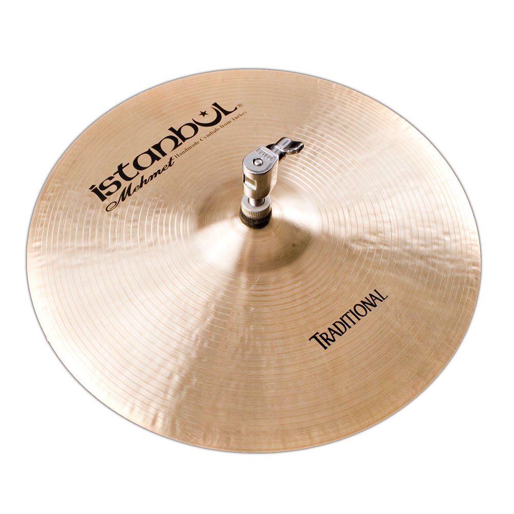 HHM16 16-Inch Medium Hi-Hat Cymbals - Traditional Series for Drummers | Perfect for Jazz, Rock & Studio Recording
