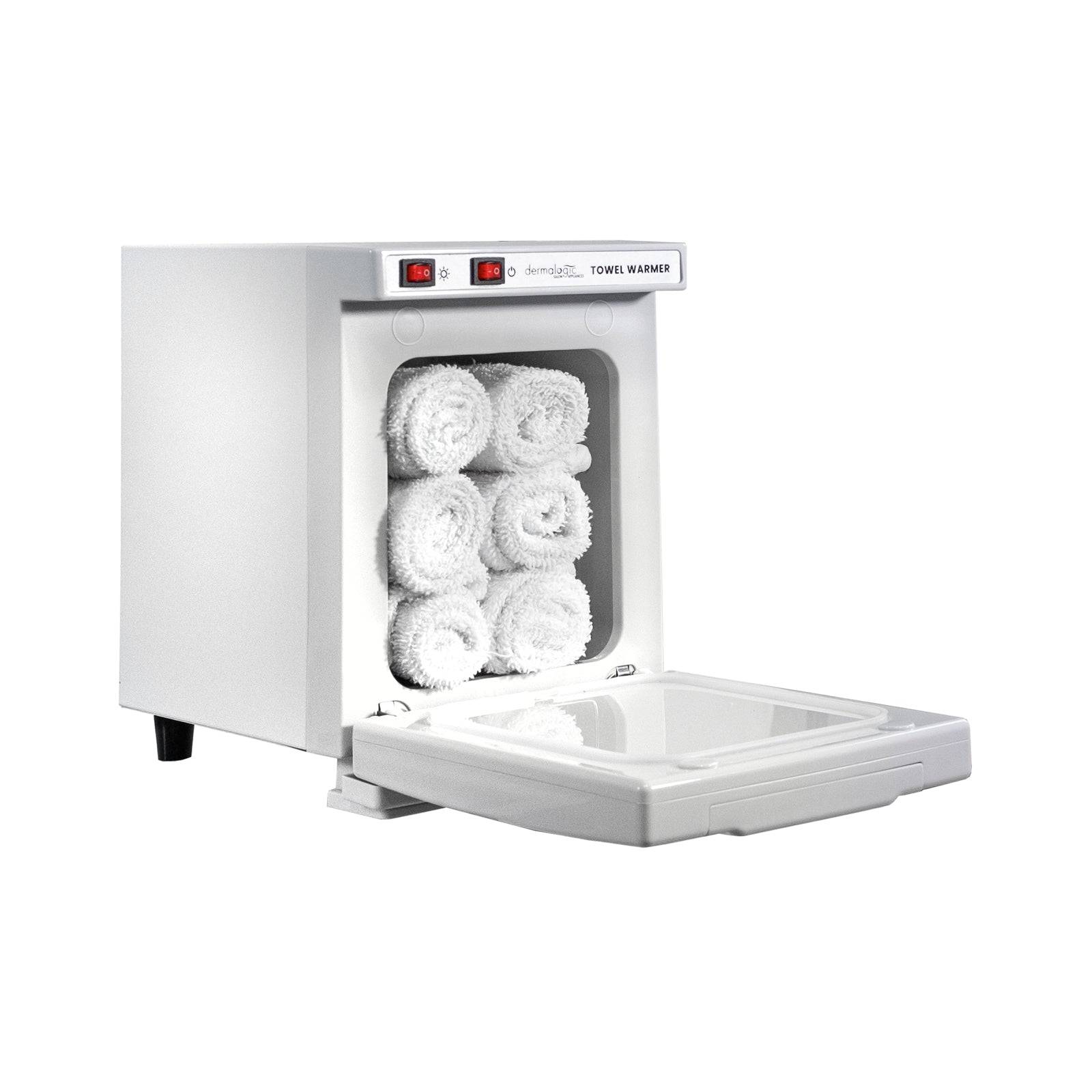 DermaLoGic 5L UV Towel Warmer - Electric Bathroom Heated Towel Rack for Spa, Salon & Home Use - Fast Warming & Sanitizing with UV Light