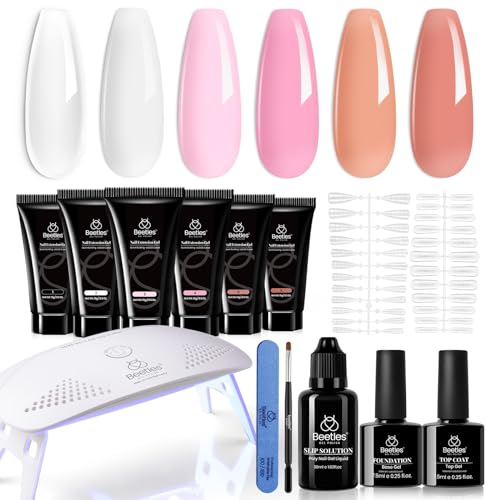 Clear Nude Pink 6 Color