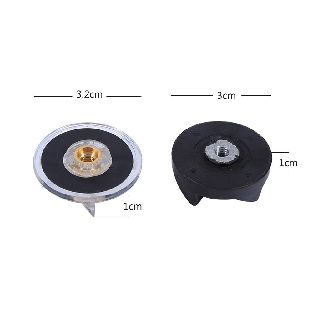 2 Base Gear & Rubber Blade for 250W Juicer - Blender Replacement Parts for Smoothies