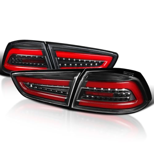 Black Housing Clear Lens Red Light Bar