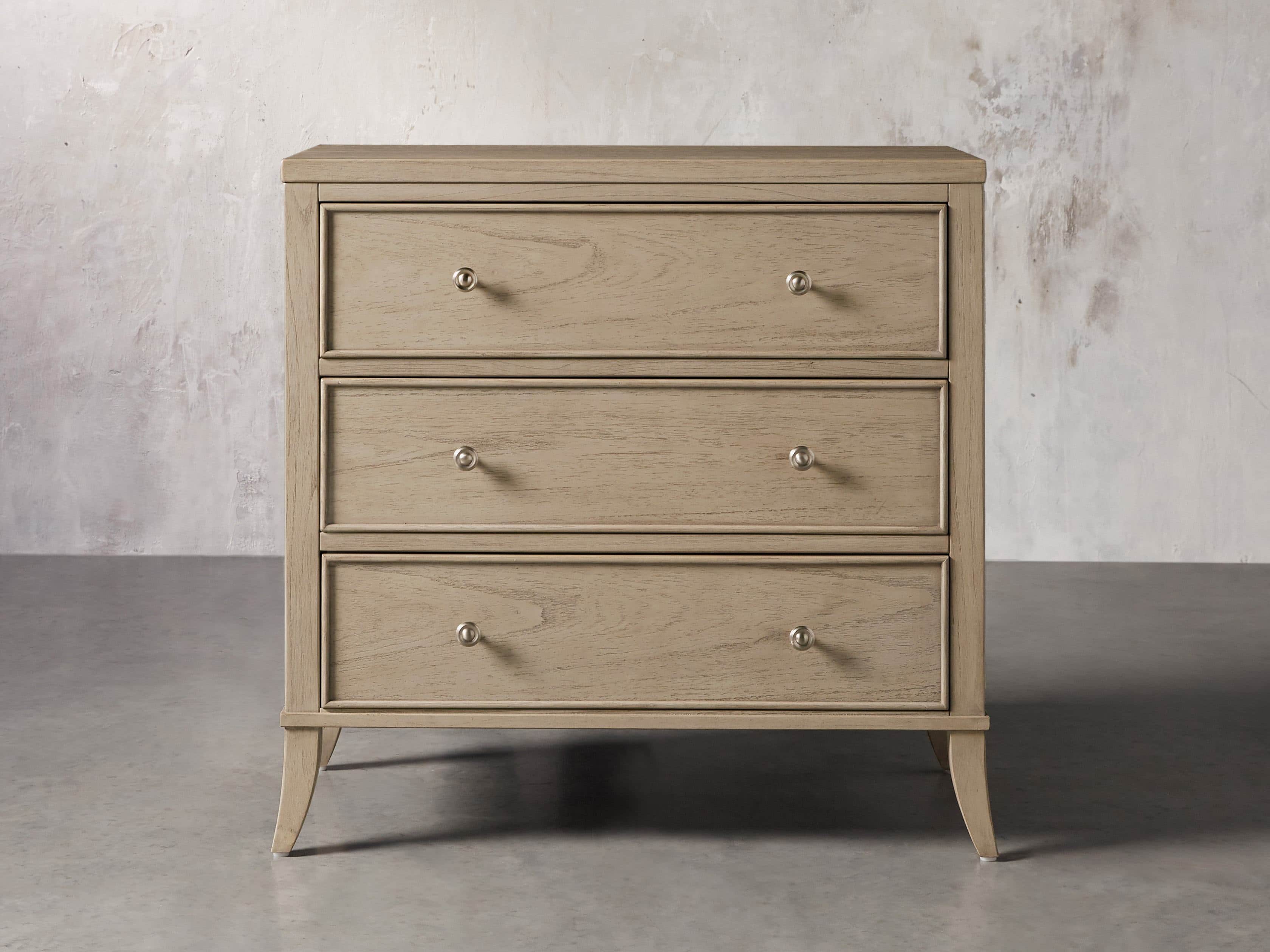 Pearson 3-Drawer Wooden Chest - Stylish Storage for Bedroom, Living Room & Office Organization