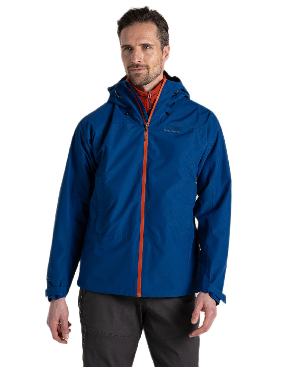 Craghoppers Creevey Waterproof Jacket for Men & Women - Lightweight Raincoat with Breathable Technology for Hiking, Camping & Outdoor Adventures