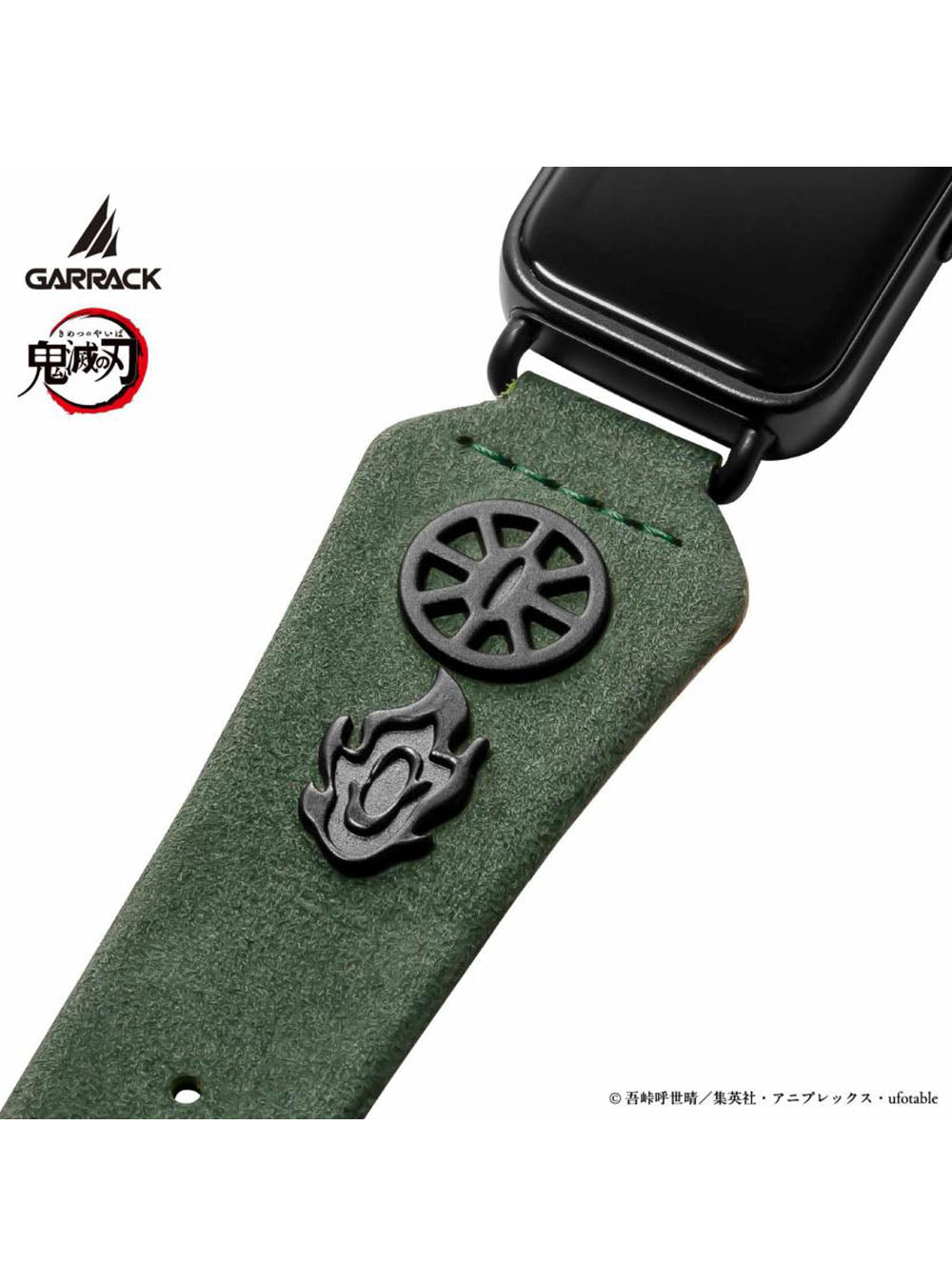 Demon Slayer Kimetsu no Yaiba Smartwatch KY001 - Tanjiro Kamado Limited Edition Watch for Anime Fans, Fitness Tracking & Daily Wear