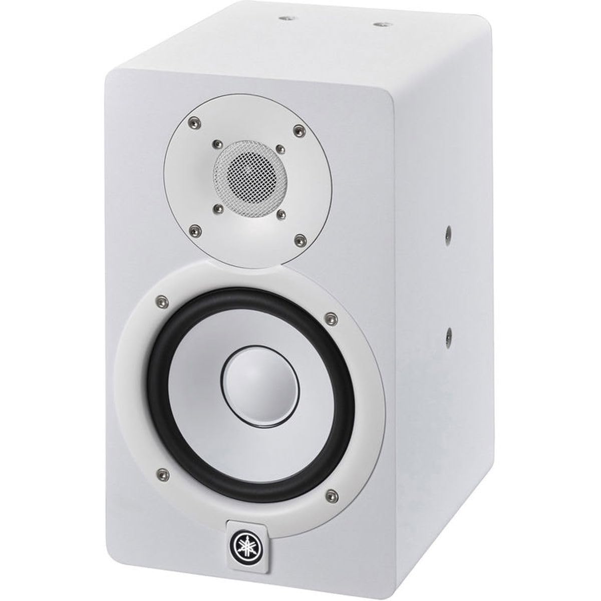 Yamaha HS5I Studio Monitor Speakers with Mounting Points & Screws - White | Professional Audio Monitors for Home & Studio Recording