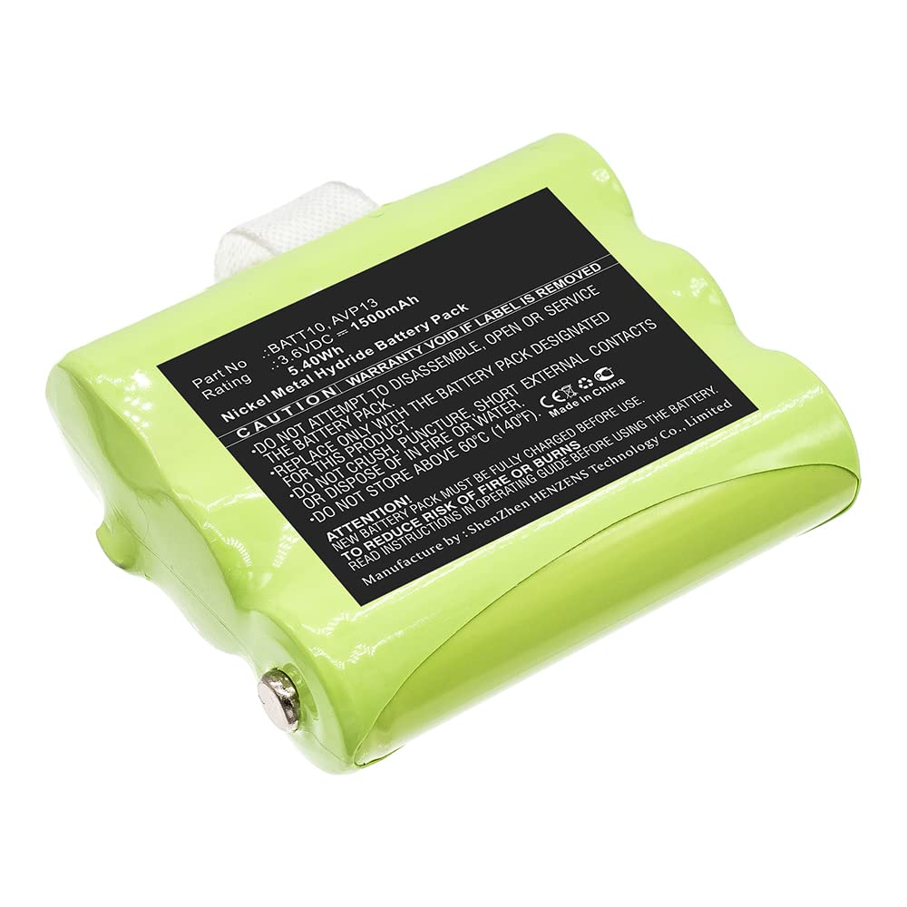 Synergy Digital 2-Way Radio Battery - Ni-MH 3.6V 1500mAh High Capacity Replacement for Midland T75 Walkie Talkie | Perfect for Outdoor Adventures, Construction Sites & Emergency Communication