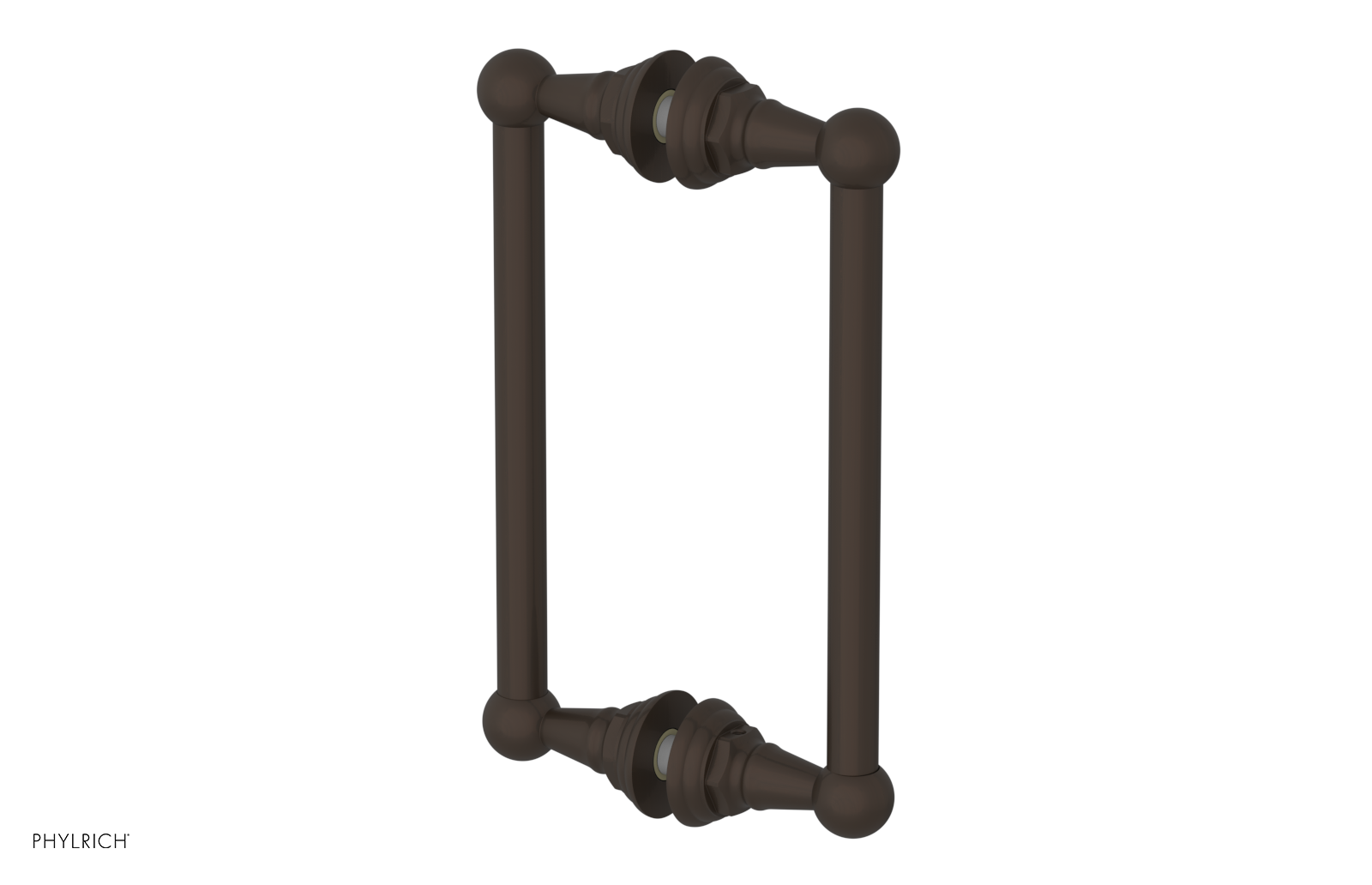 Hex Traditional 8 Double Sided Shower Pull 500 93 08 - Premium Bathroom Hardware for Easy Shower Door Operation - Perfect for Modern and Classic Bathroom Designs