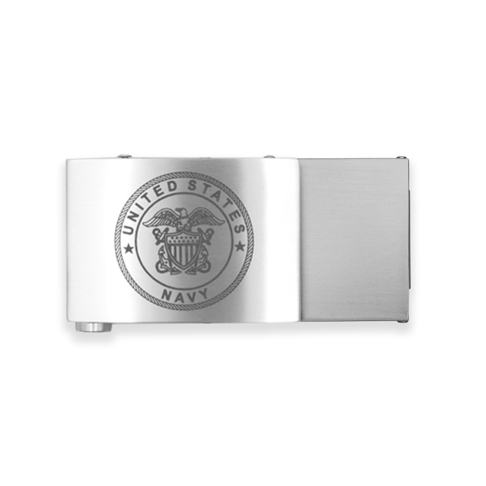 Personalized Engraved X4 Stainless Steel Gun Belt Buckle 1.5