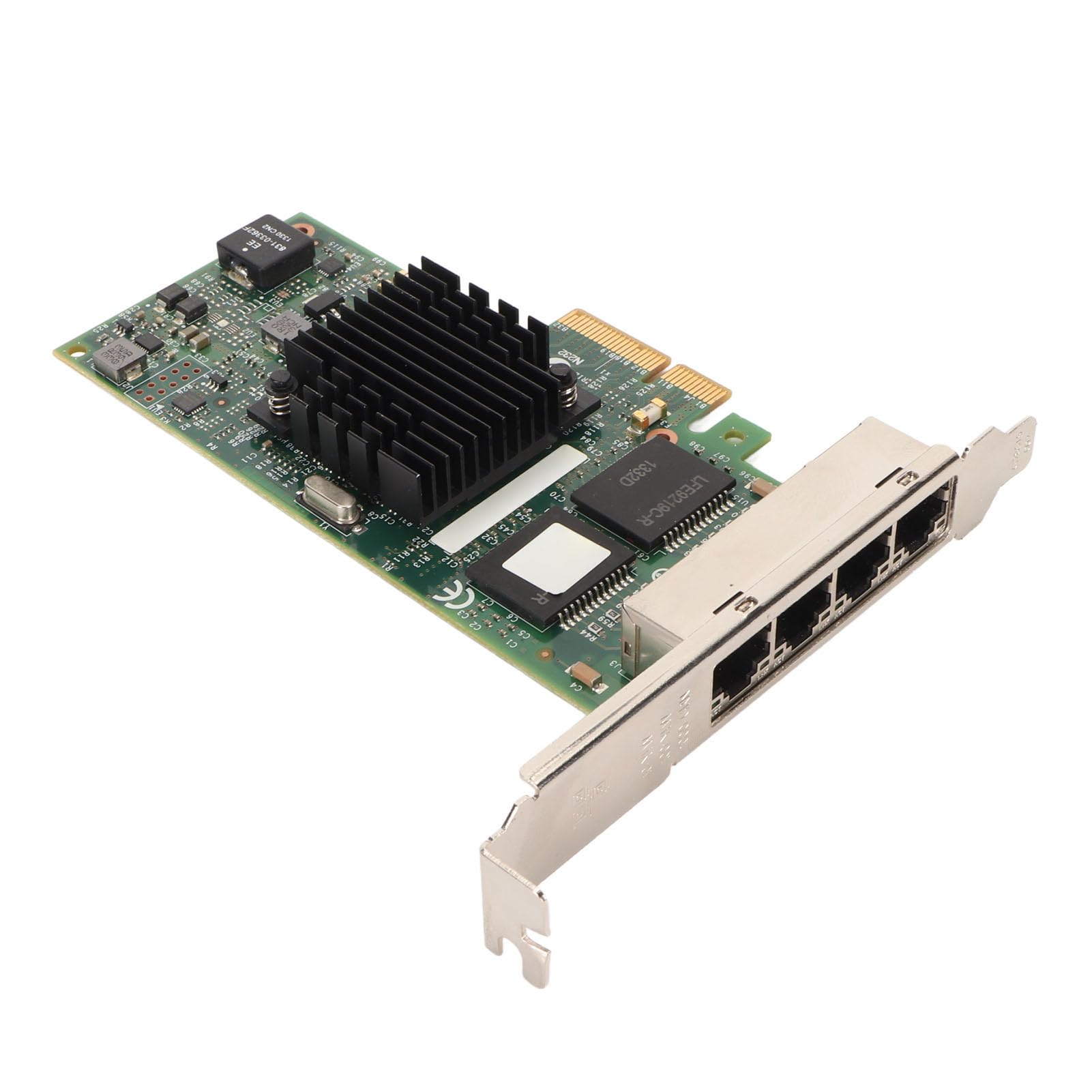 Gigabit PCIe Network Card 1Gb 1000Mbps RJ45 Ethernet Adapter - High Speed NIC I35 for Desktop PC, Gaming & Home Office Networking (Supports SFP & 10/100/1000Mbps) - Perfect for Online Gaming, Video Streaming & Large File Transfers