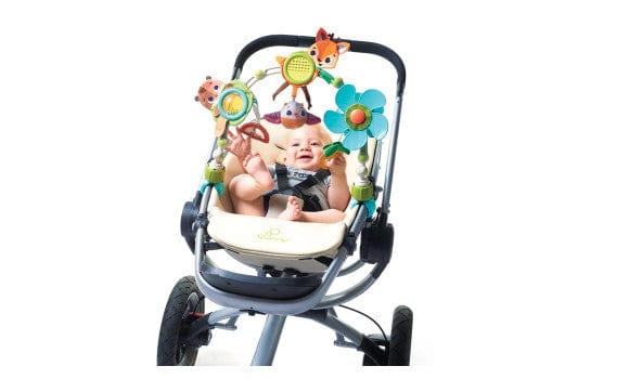 Tiny Love Into the Forest Musical Stroller Toy - Soothing Baby Toy with Nature Sounds & Lights for Strollers, Car Seats & Cribs - Perfect for Newborns & Infants