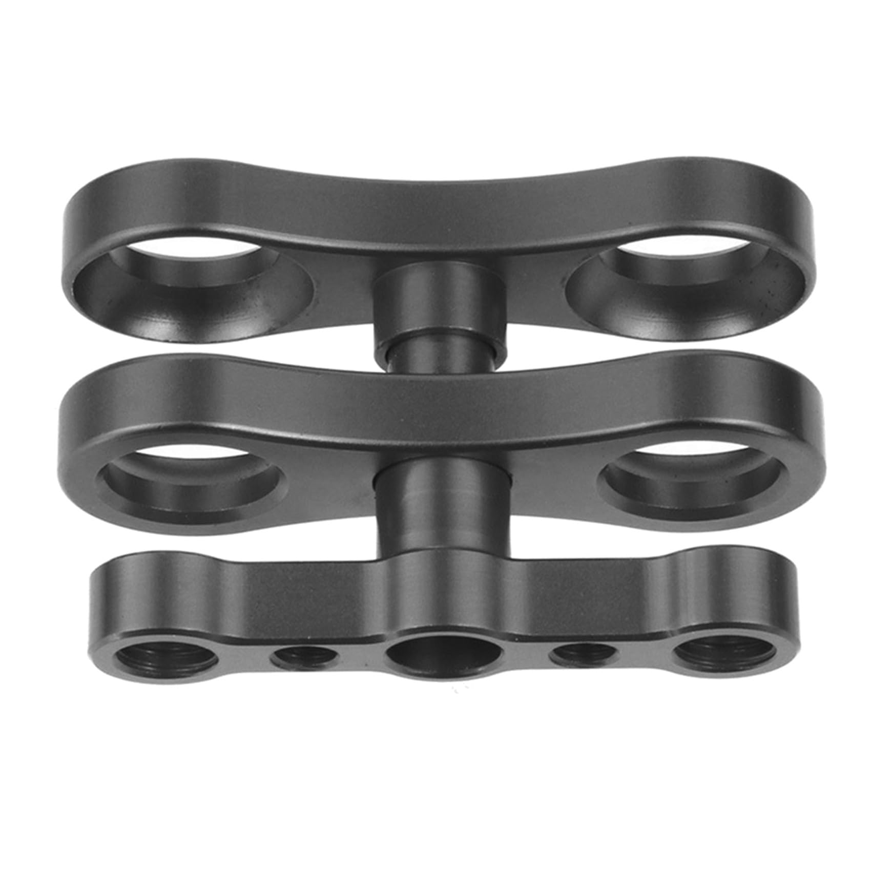 Ronlok 4-Pack Tripod Butterfly Clip Clamp with 1 Ball Joint Arm - 1/4