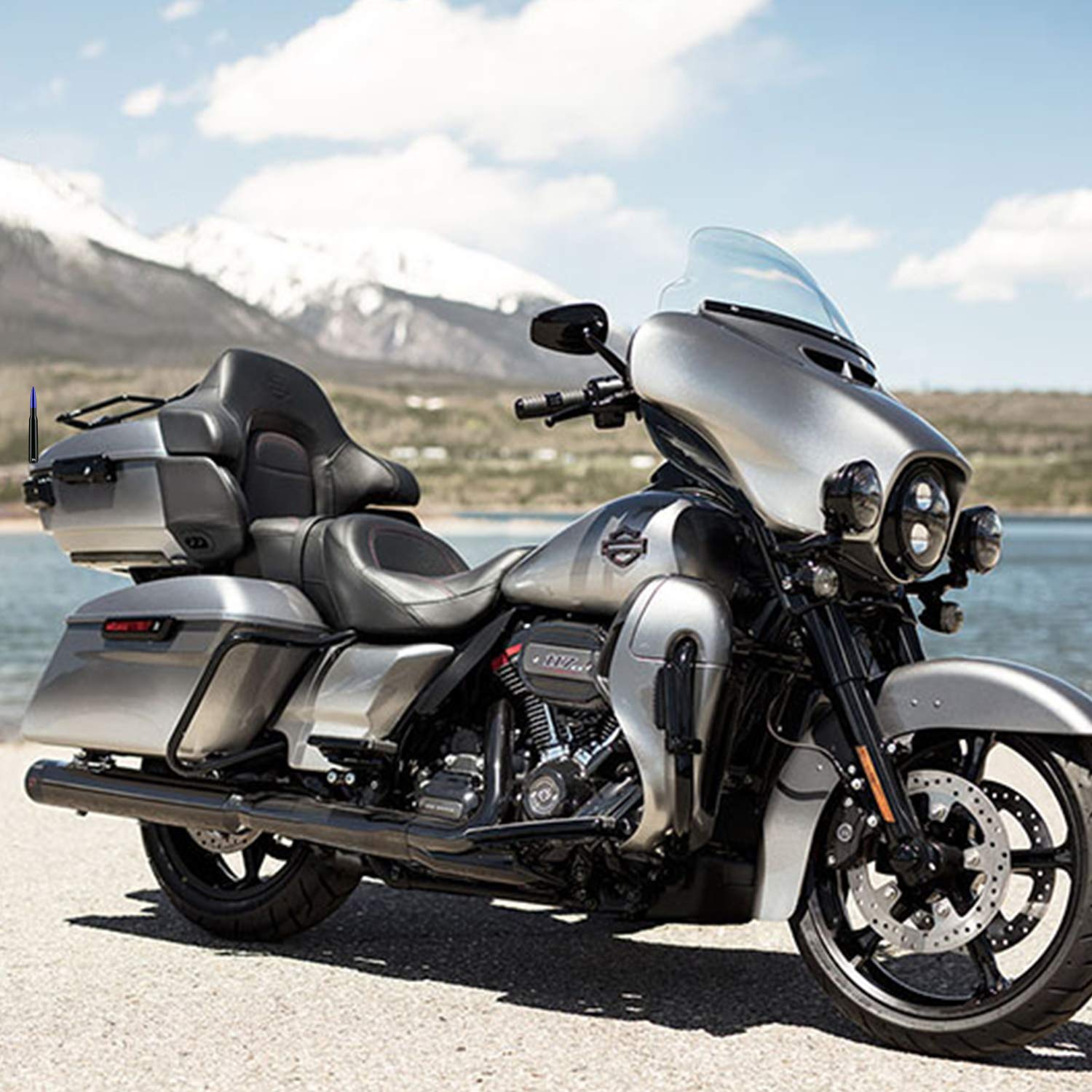 Harley Davidson Antenna (1998-2024) - Fits Street, Road King, Electra Glide - Motorcycle Accessory