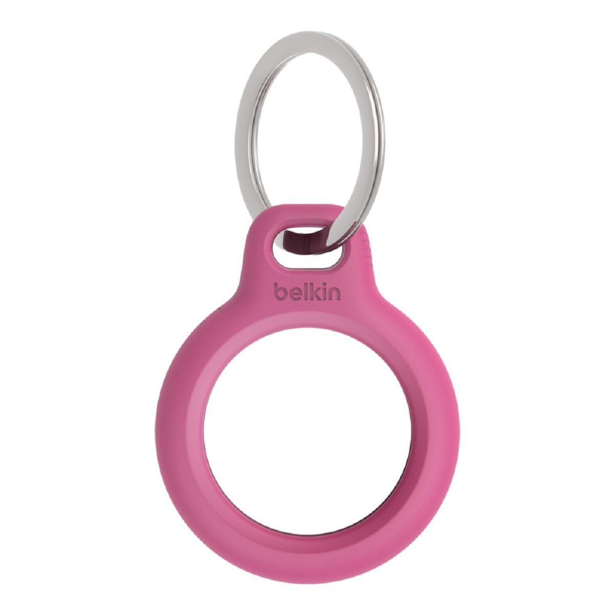 Belkin AirTag Holder with Keychain - Durable Protective Case for Apple AirTag - Perfect for Keys, Bags & Luggage Tracking
