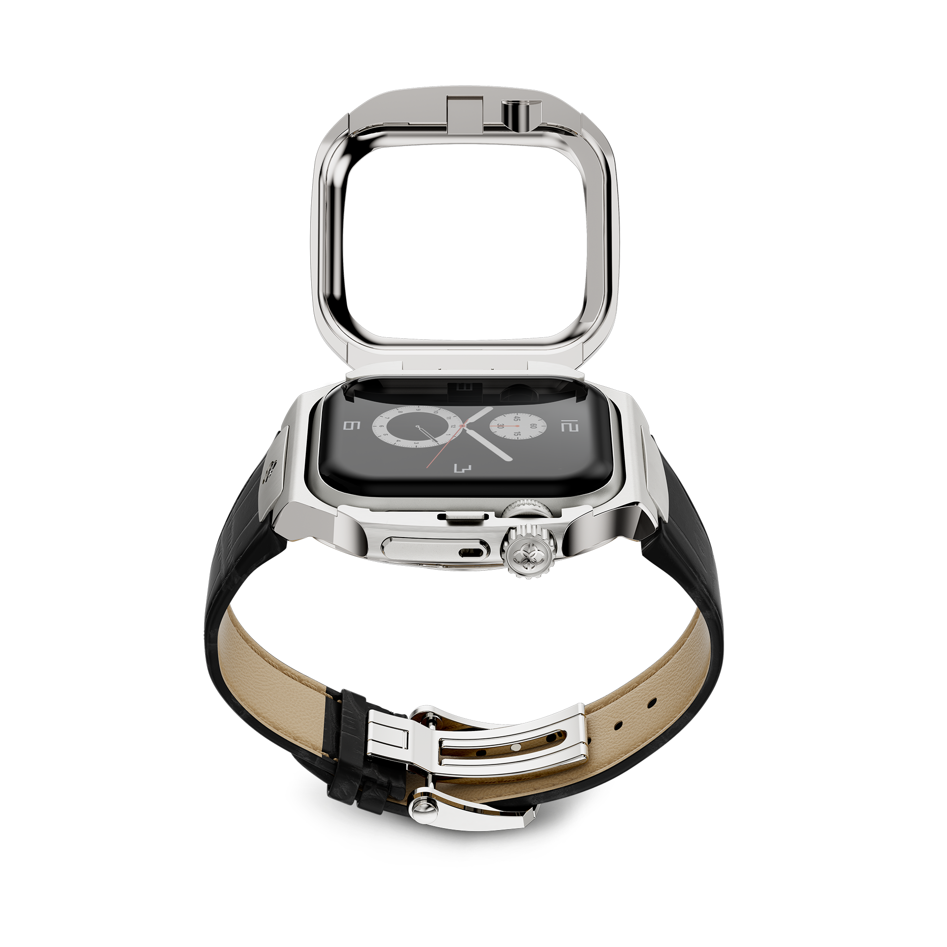 Apple Watch Case for Series 7/8/SE (40mm) - ROL41 Premium Protective Cover in Silver | Slim Fit, Scratch Resistant | Perfect for Workouts, Outdoor Activities & Daily Wear