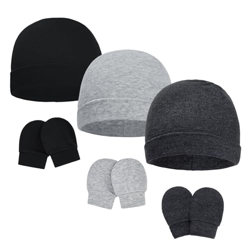 3pcs Black & Dark Grey & Light Grey
