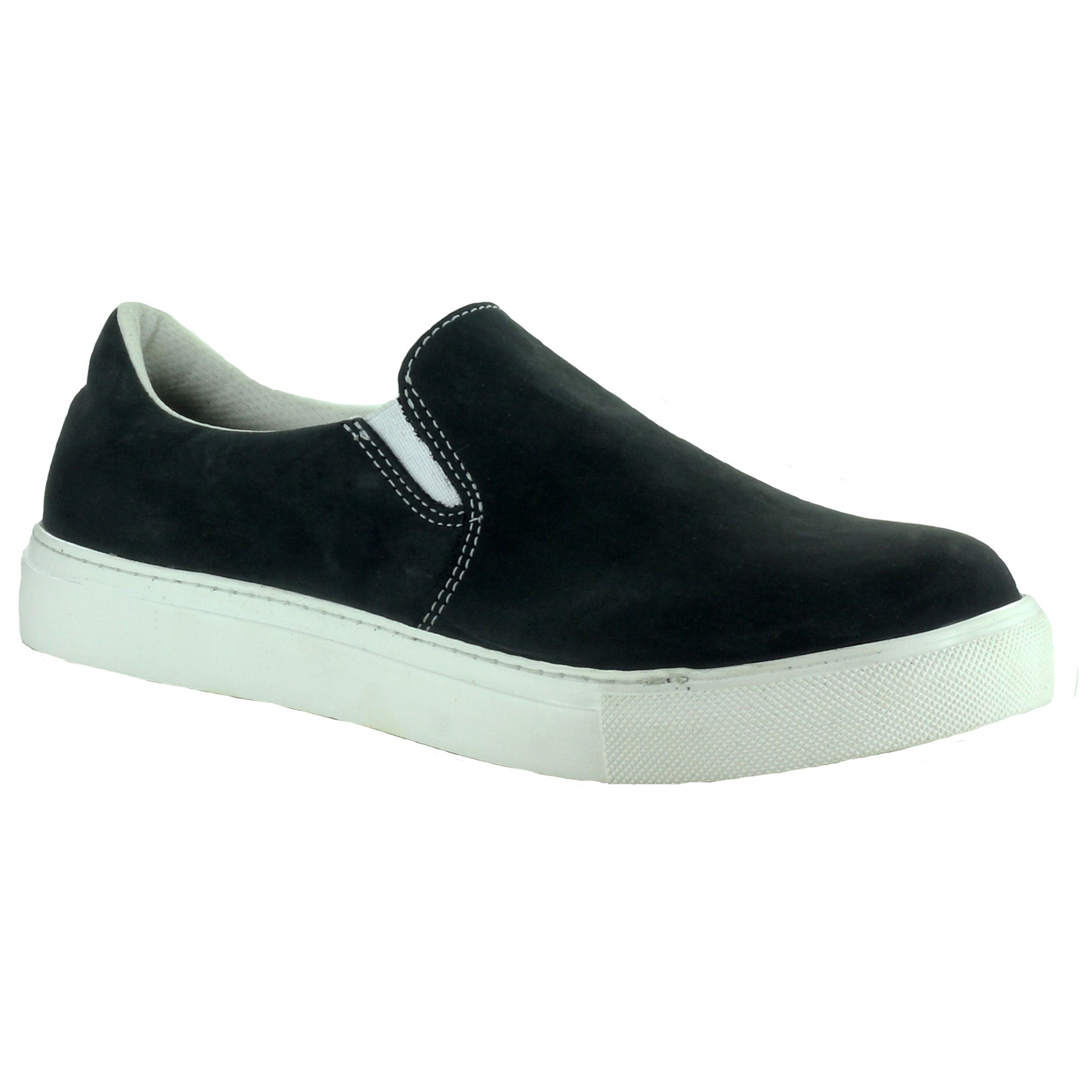 Mellow Walk Jessica Women's Slip-On Steel Toe Work Shoes - Comfortable & Safety SD+ 482072 - Perfect for Construction, Warehouse & Industrial Work