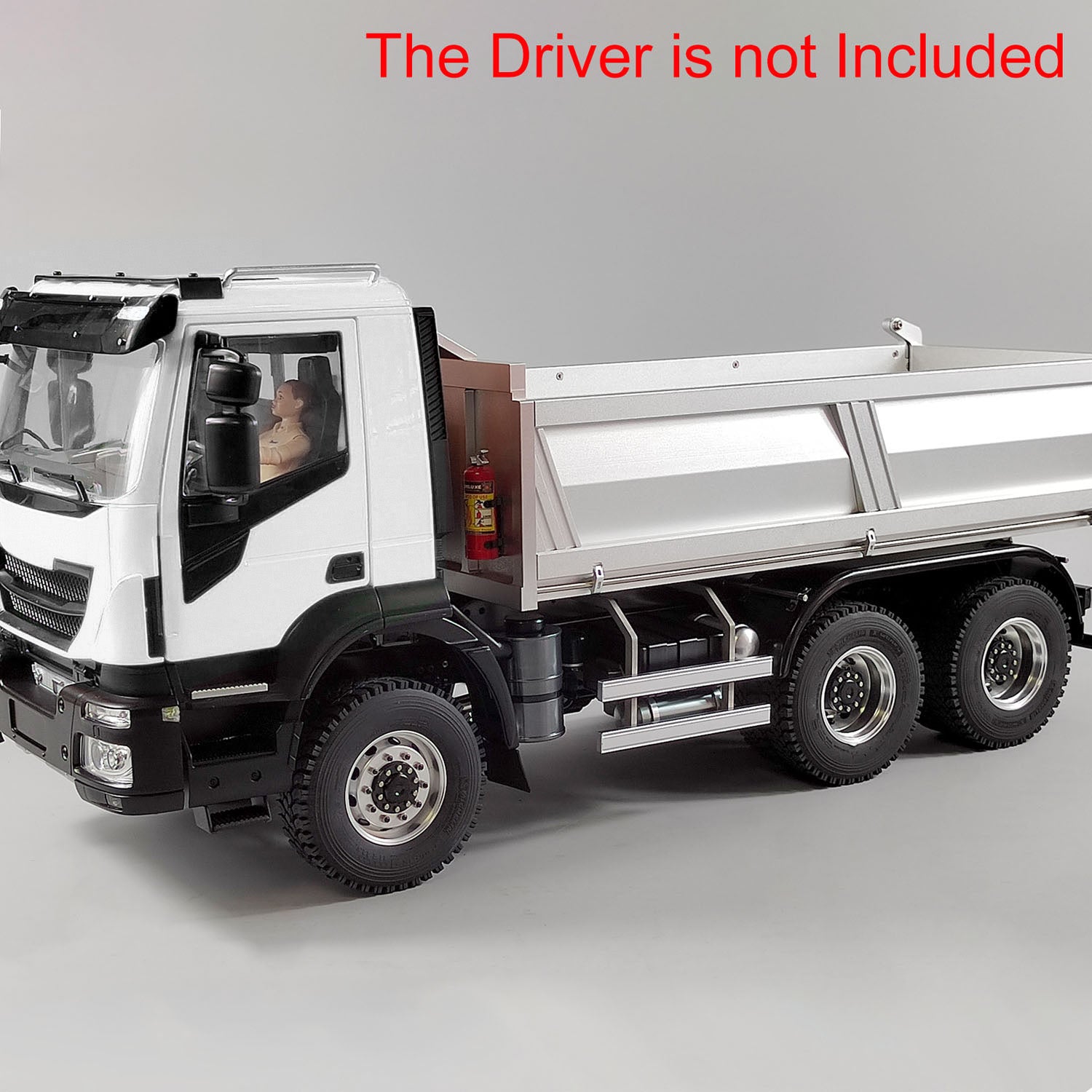 1/14 Scale Toucan 6x6 Metal Hydraulic RC Dumper Truck - Remote Controlled Construction Vehicle with 2-Speed Gearbox, ESC & Servo - Realistic Simulation for Hobbyists & Collectors - Perfect for Construction Site Play, Off-Road Adventures & RC Model Displays