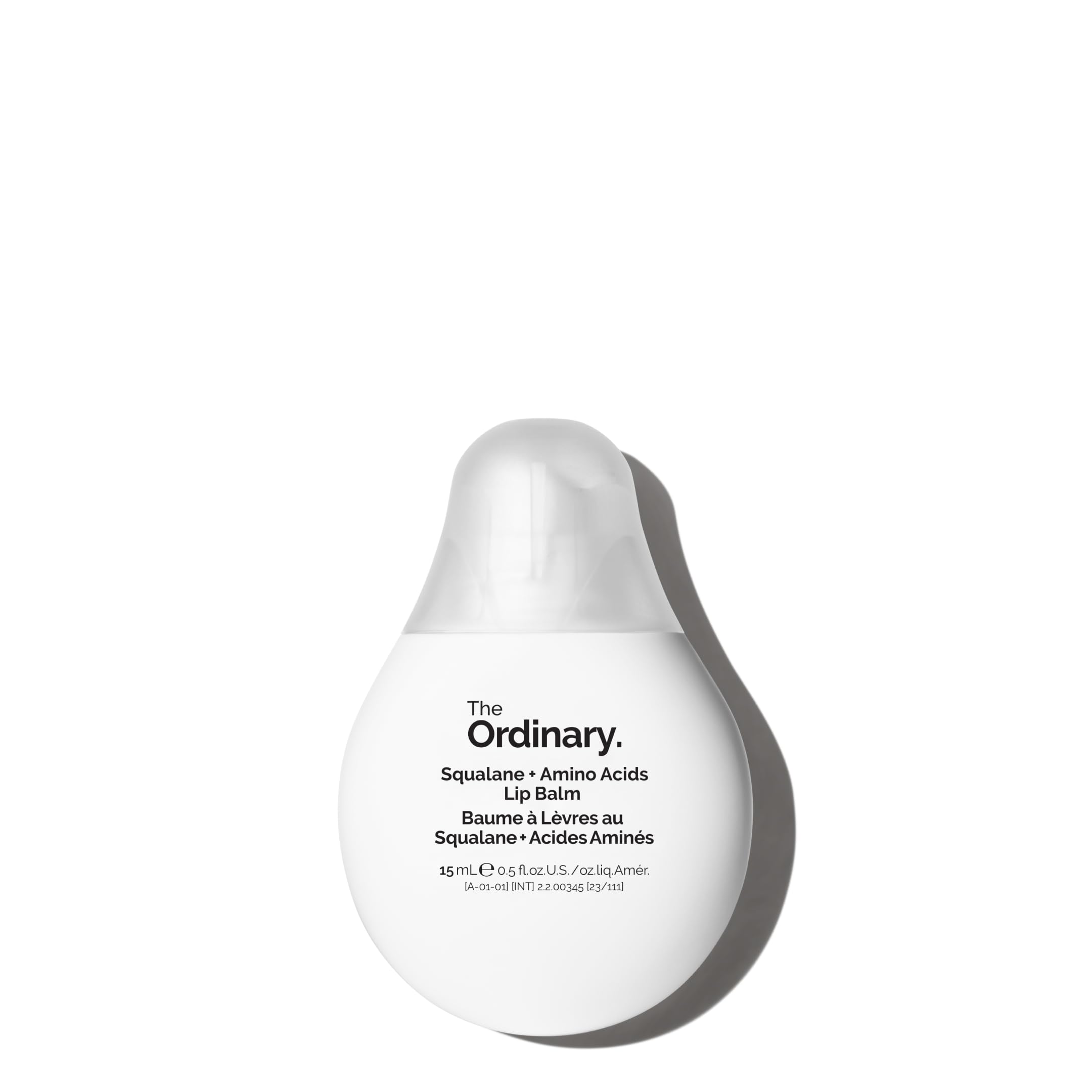 The Ordinary Squalane + Amino Acids Hydrating Lip Balm - Ultra Moisturizing for Dry Lips, Elbows & Cuticles - 0.5 Fl Oz - Perfect for Winter Care, Night Repair & Daily Nourishment