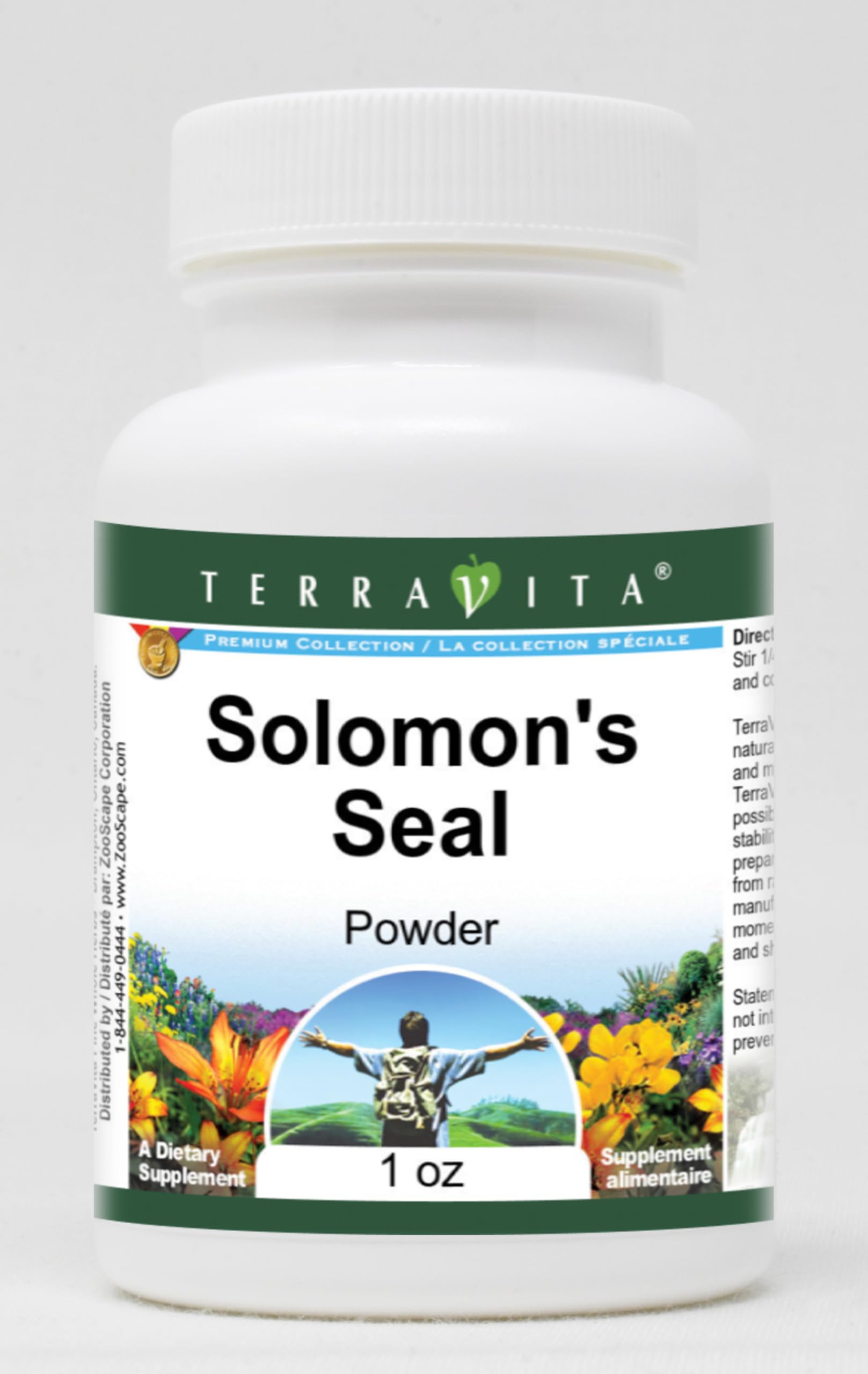 Premium Solomon's Seal Root Powder (1 oz) - USDA Organic, Non-GMO, Gluten-Free - Supports Joint & Muscle Health - Ideal for Herbal Teas, Tinctures & Natural Remedies
