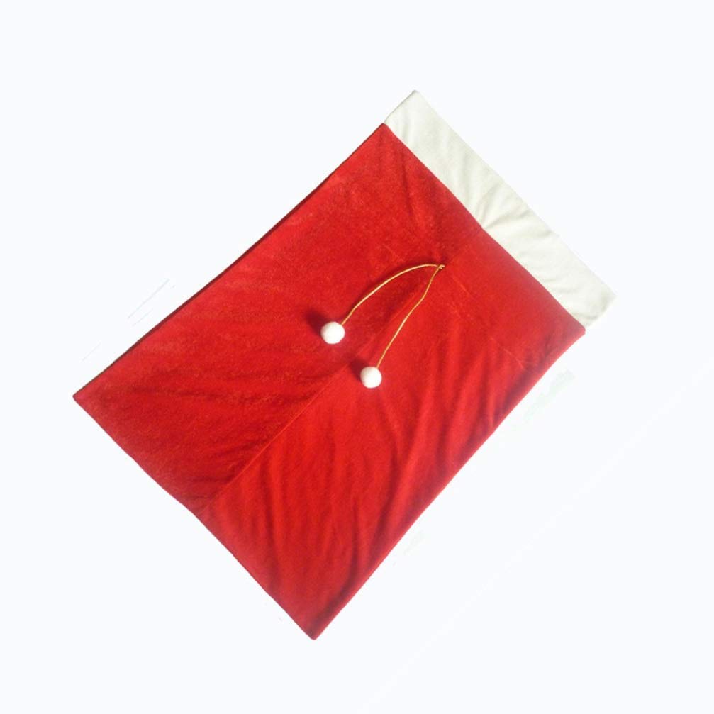 Large Christmas Velvet Santa Sack Bag - Xmas Present Storage & Gift Wrapping Bags for Toys & Holiday Gifts - Perfect for Holiday Decor, Party Favors & Festive Gift Giving