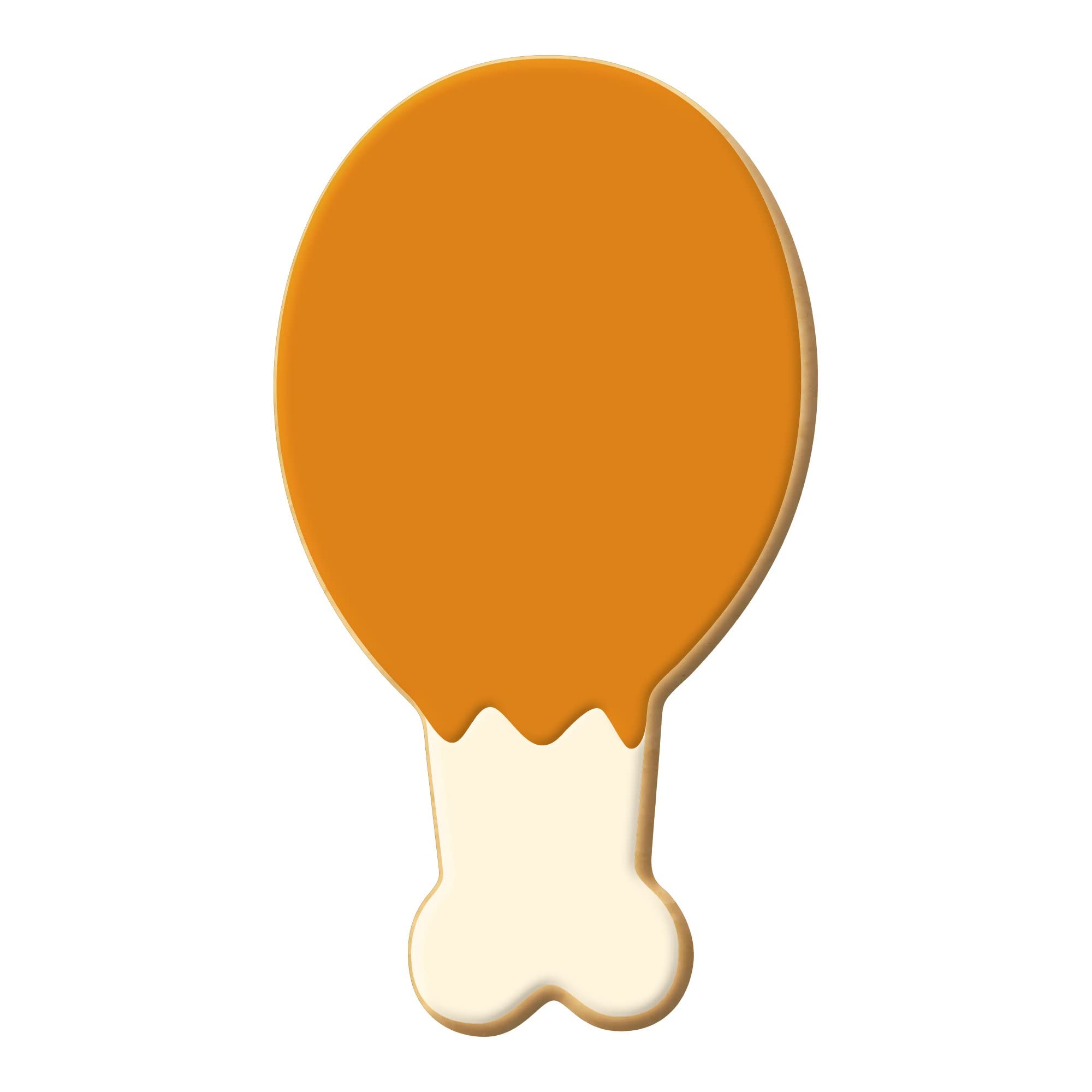 Foose Cookie Cutters - 3.75 Inch Turkey Leg Cookie Cutter | Made in USA | Perfect for Thanksgiving Baking, Holiday Cookies & DIY Dessert Decorations