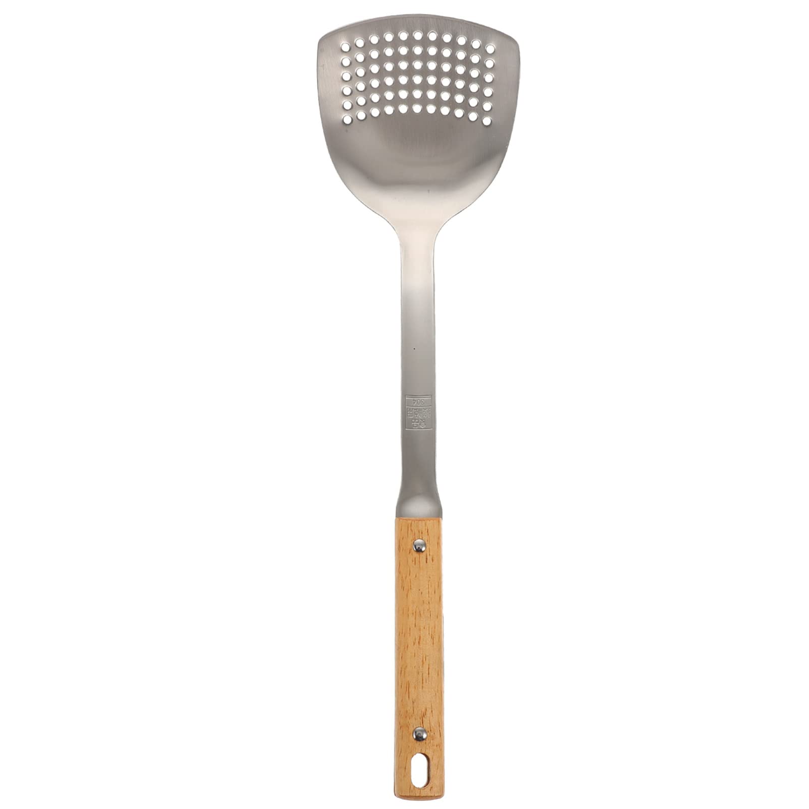 Premium Stainless Steel Spatula - Non-Stick Stir Fry Shovel for Cooking, Heavy Duty Kitchen Utensil with Ergonomic Handle - Perfect for Flipping Pancakes, Stir-Frying, and Sauteing in Home Kitchens