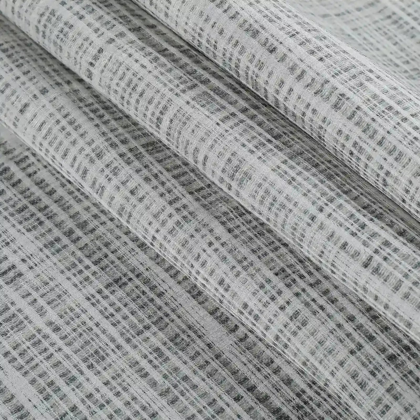 Lydia Solid Jacquard Pleated Curtains - Elegant Window Treatments for Living Room, Bedroom & Home Decor