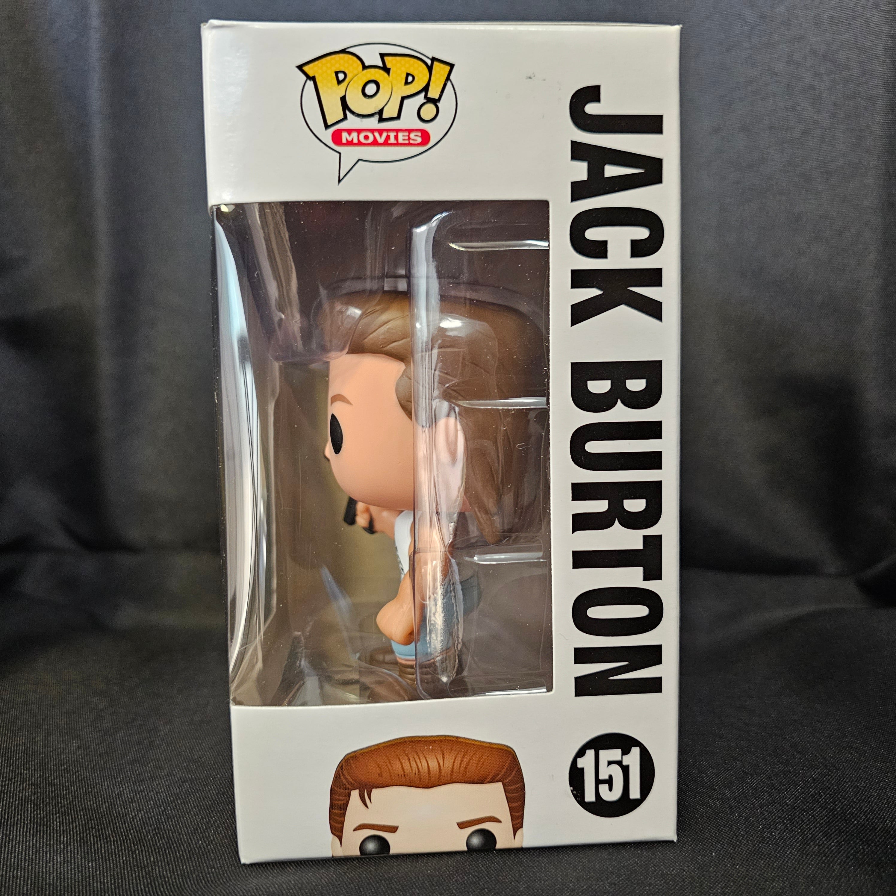 Big Trouble in Little China Jack Burton Pop! Vinyl Figure #151 - Collectible Movie Character for Fans & Display