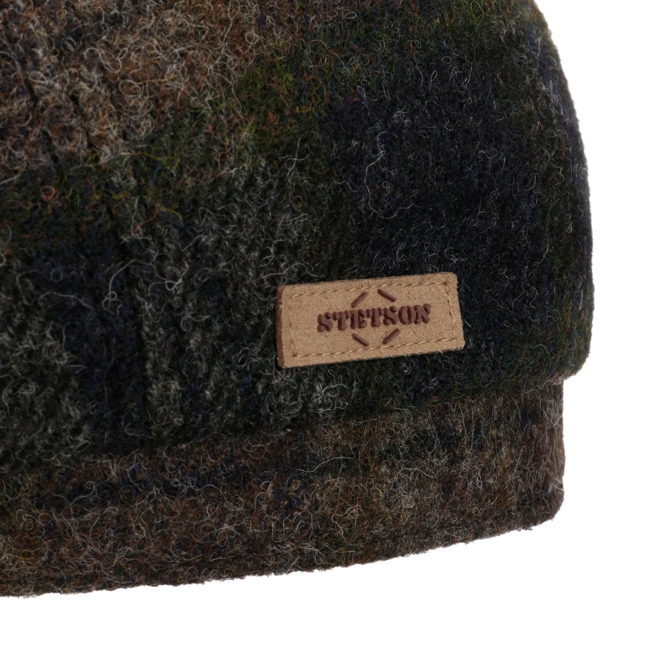 Stetson Hatteras Beeswax Shetland Wool Newsboy Cap - Vintage Style Men's Hat for Outdoor Activities & Casual Wear
