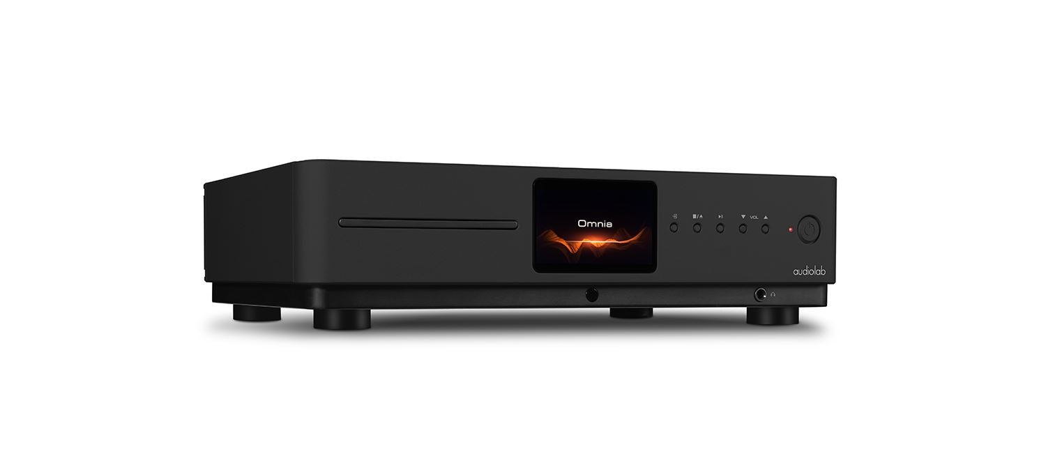 Audiolab Omnia Hi-Fi Streaming Amplifier - Wireless Bluetooth Audio System for Home Theater & Music Listening | Perfect for Living Room, Office & Studio Use