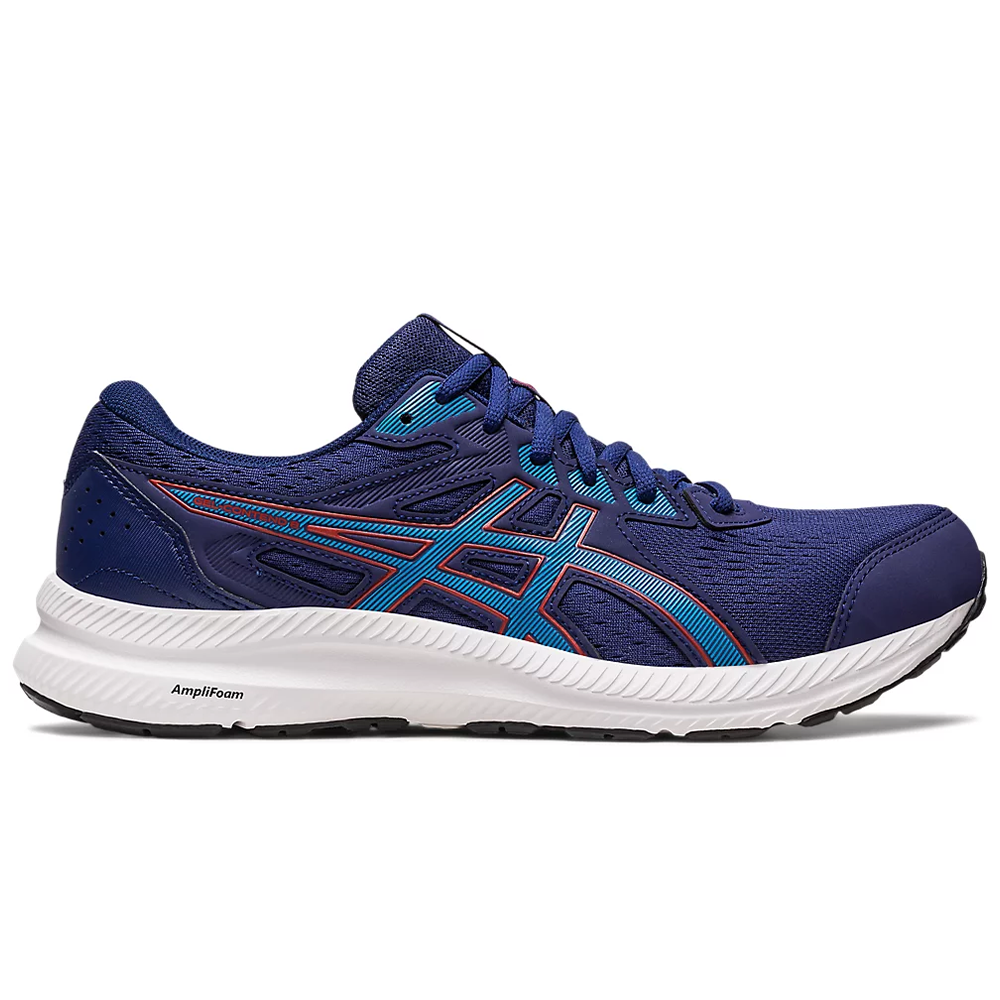 ASICS GEL-Contend 8 Running Shoes for Men - Lightweight Cushioned Athletic Sneakers for Jogging, Gym Workouts & Everyday Wear