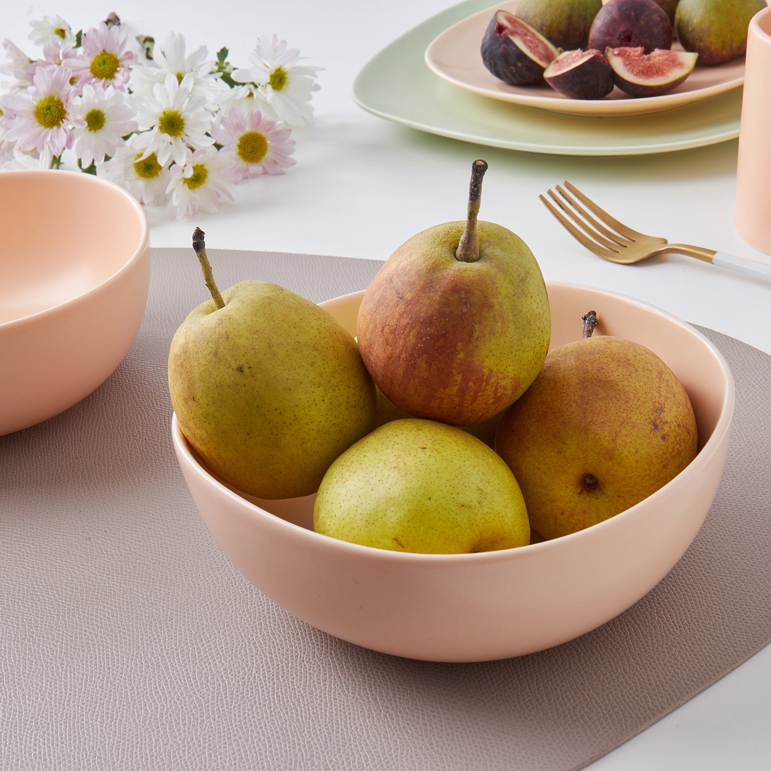 Delilah Porcelain Bowl Set - 6-Piece Dinnerware Set for Soup, Salad & Dessert | Elegant & Durable for Everyday Use & Entertaining