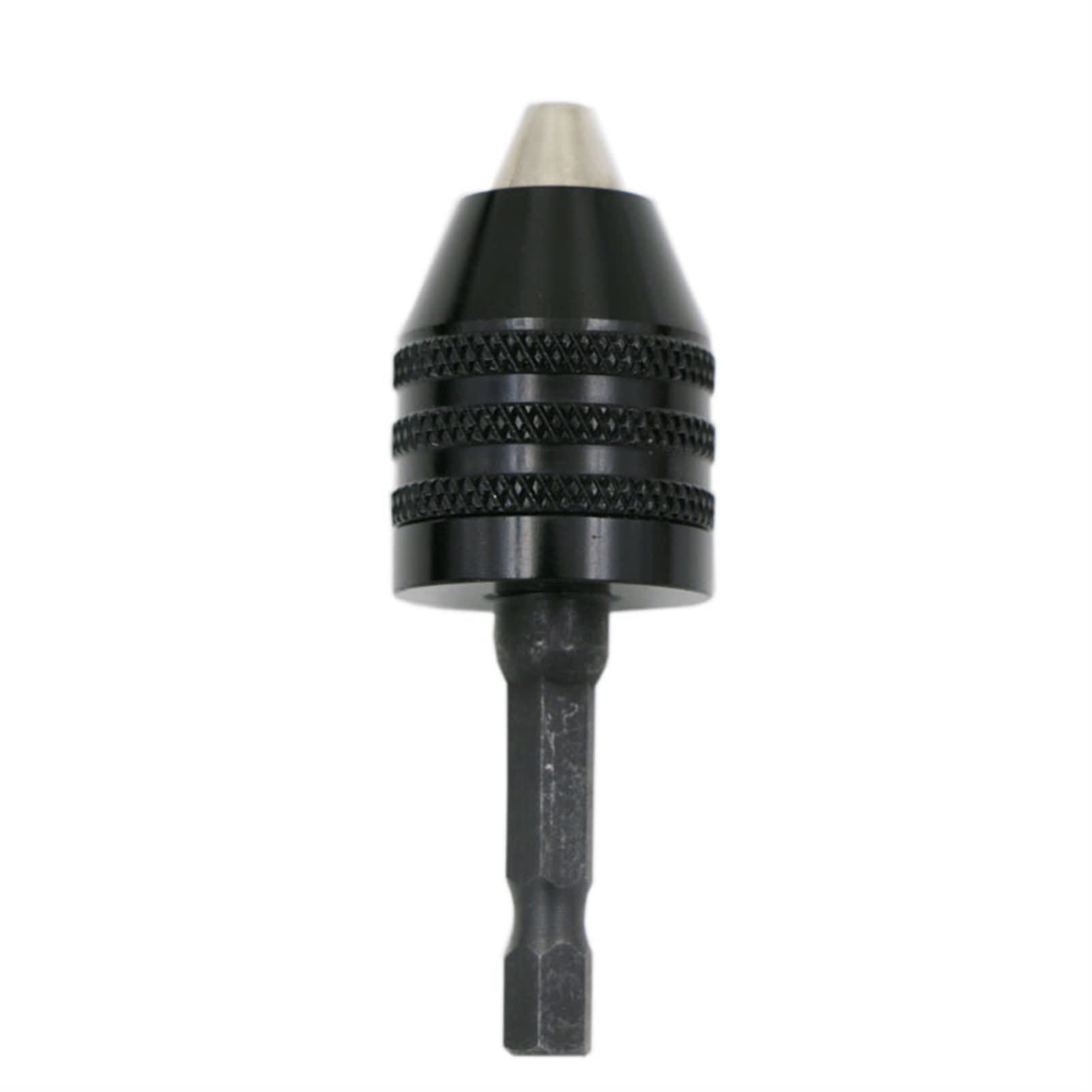 Premium 1/4 Inch Hex Shank Drill Bit Set (0.3-8mm) - Keyless Chuck Adaptor for Impact Driver & Screwdriver - Power Tool Accessories - Perfect for DIY Projects, Woodworking & Metal Drilling