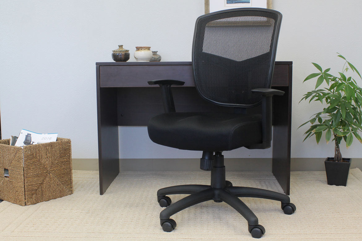 Boss Contract Mesh Task Chair with Synchro Tilt Mechanism B6022 - Ergonomic Office Chair for Home & Commercial Use, Perfect for Long Work Hours, Conference Rooms & Executive Desks