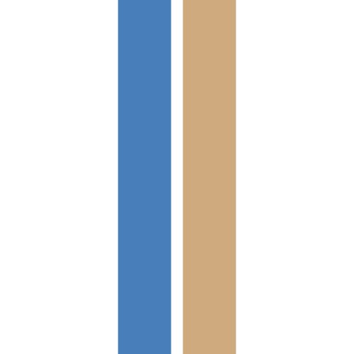 Blue Orange Stripe