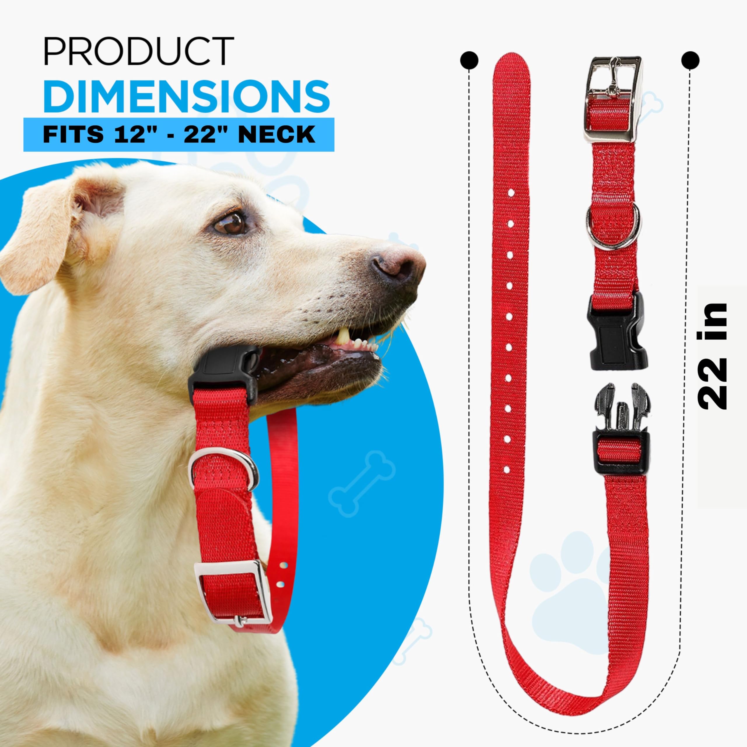 Replacement Strap for Shock Collar & Invisible Fence Collar - 3/4