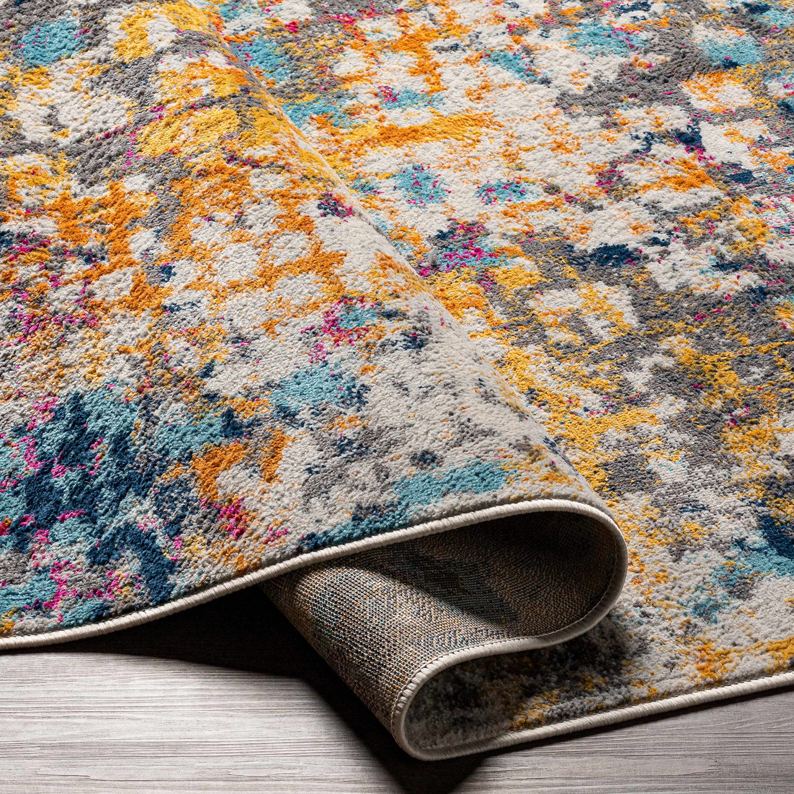Hauteloom Barton Modern Area Rug for Living Room & Bedroom - 6'7
