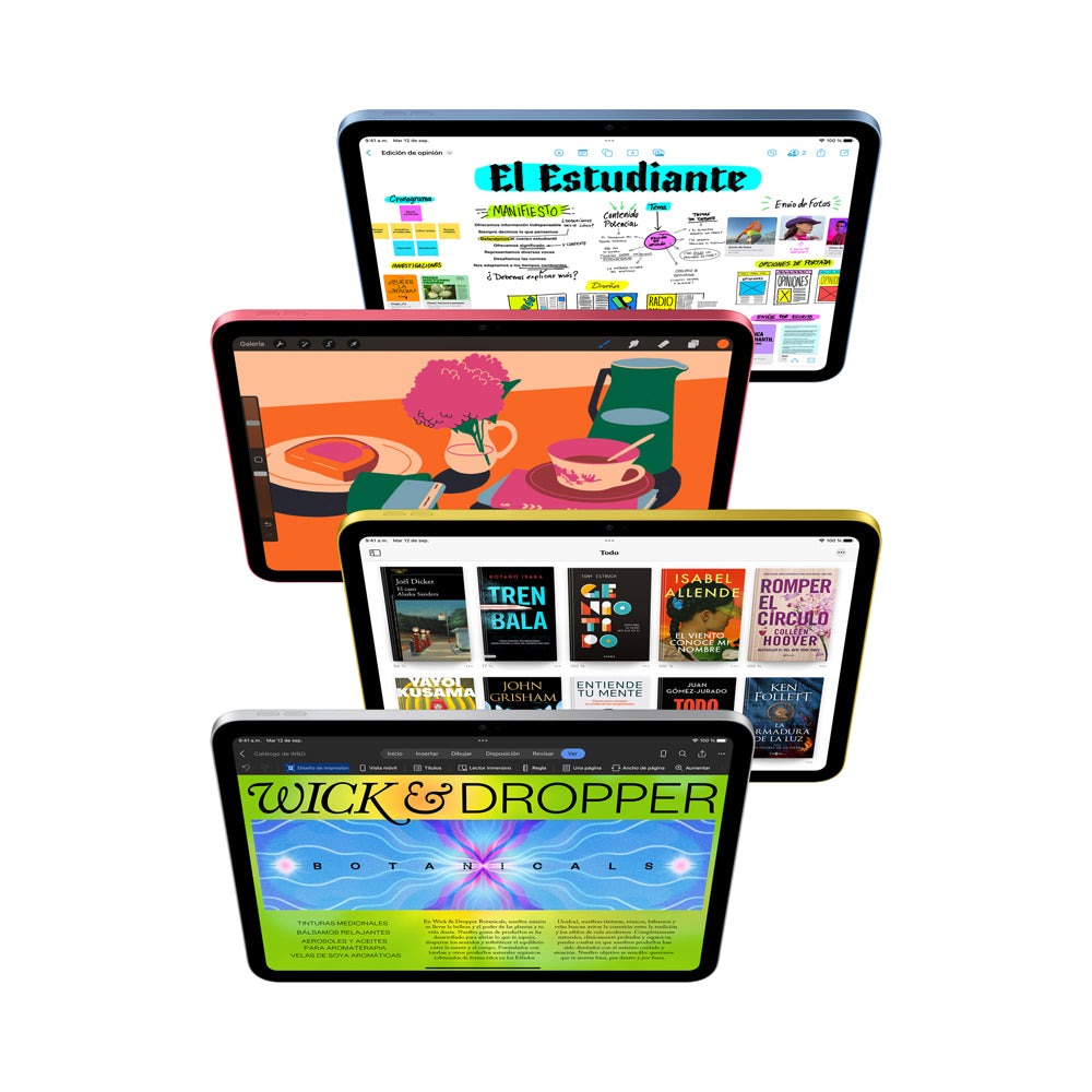10.9-inch iPad Wi-Fi 64GB in Pink (10th Generation) - Perfect for Work, Study & Entertainment