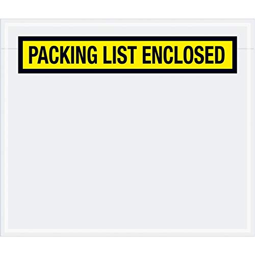 TapePlanet Colored Packing List Envelopes - 7