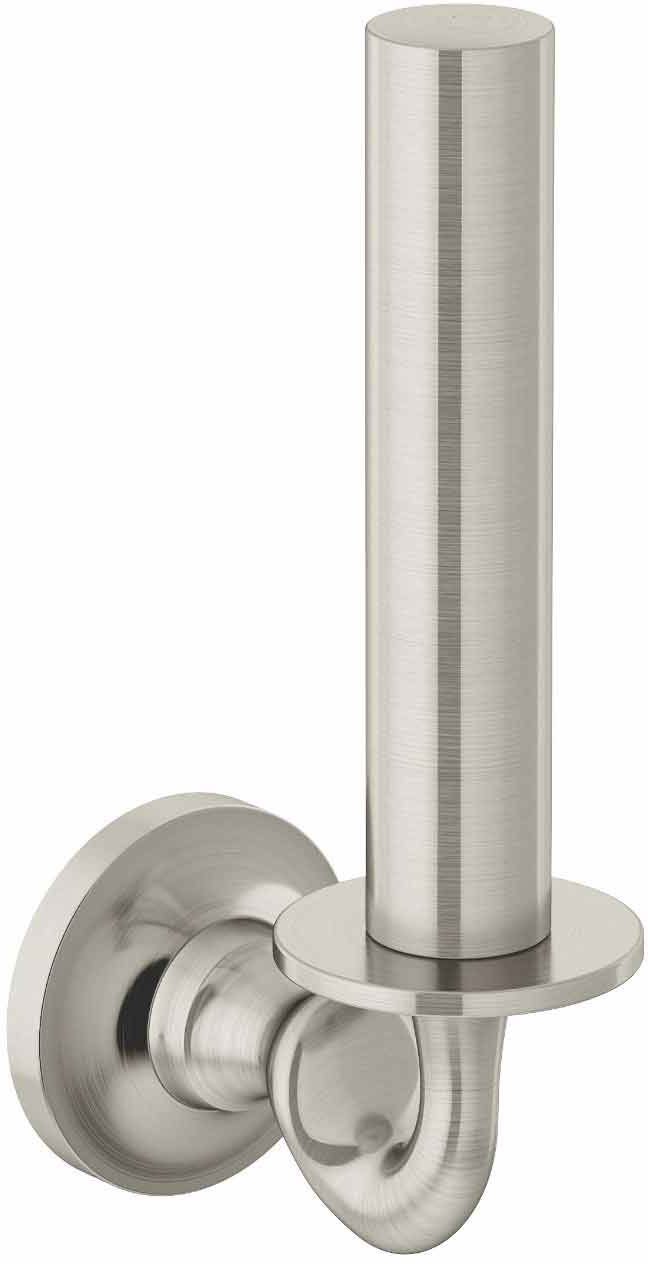 Symmons 523TP-STN Ballina Chrome Toilet Paper Holder - Durable Bathroom Tissue Roll Stand for Home & Commercial Use
