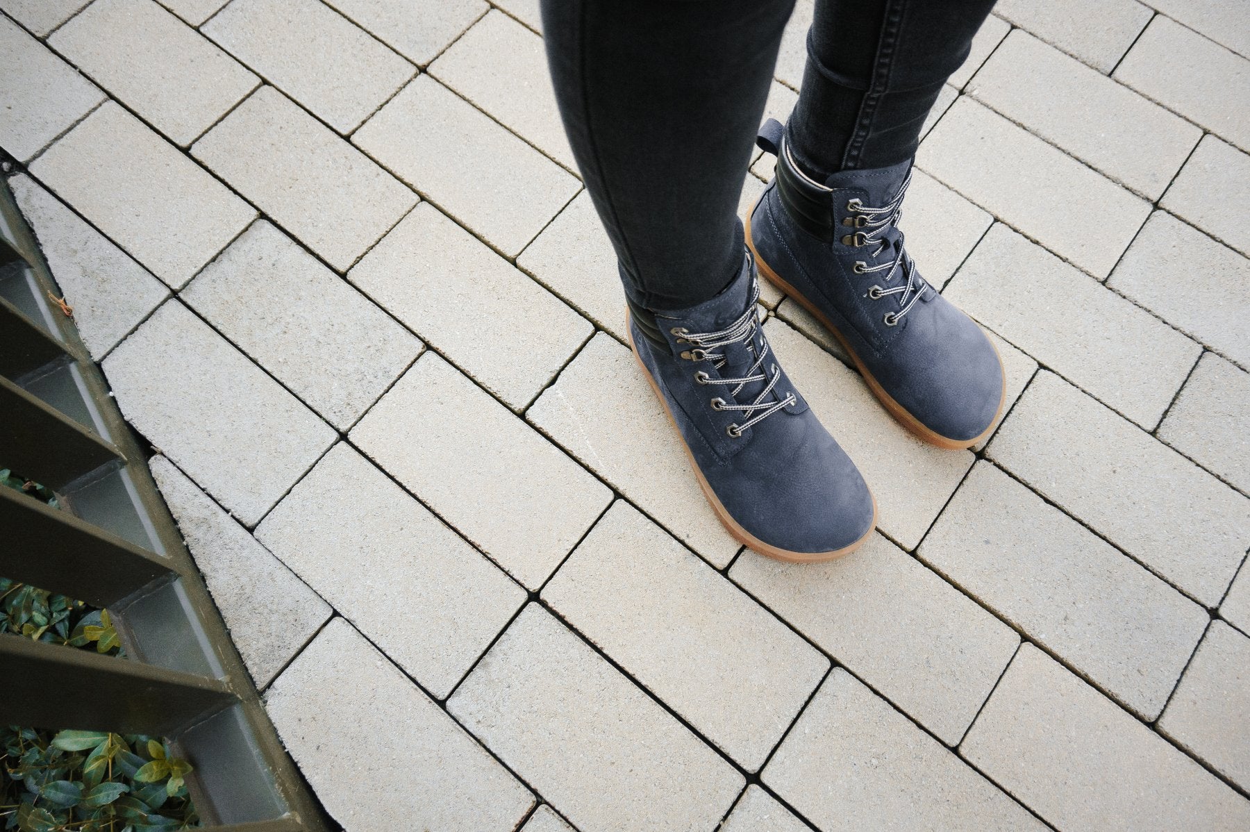 Barefoot Boots for Women - Be Lenka Nevada Neo Dark Blue | Minimalist Comfort Shoes for Walking, Hiking & Everyday Wear