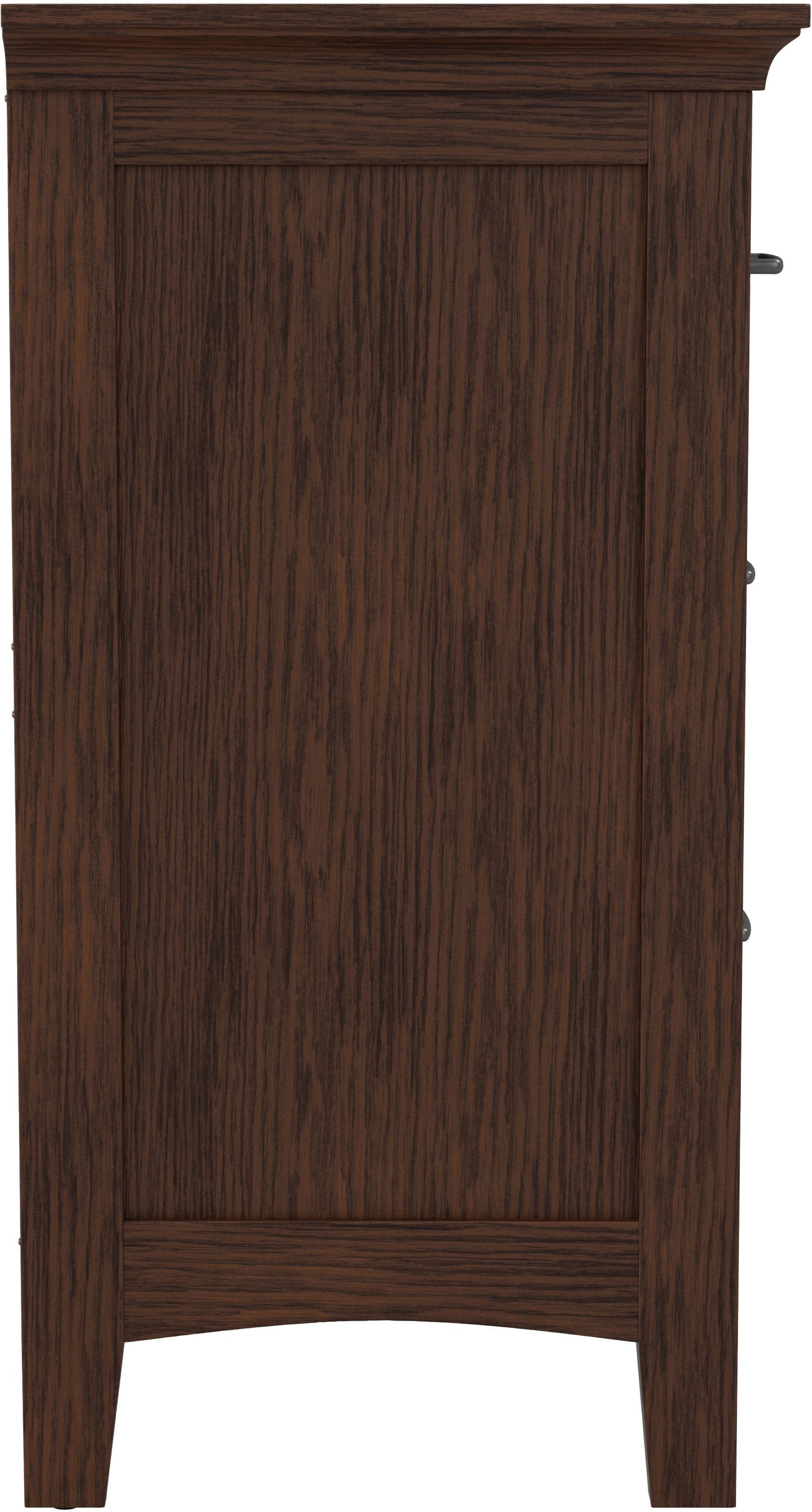 Office Star Modern Mission 3-Drawer Chest [BP 4201 04K] - Stylish Storage Solution for Home Office, Bedroom, or Dorm Organization